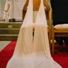 Vestido usado de novia hecho por Francisca Chicioada