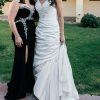 Vestido de novia bordado en pedrería de Mark Zunino
