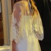 Vestido de novia usado estilo boho marca BCBG