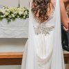 Vestido de novia usado hecho en Chile por Sofía Larrain