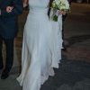 Vestido de novia de seda marca Rosa Clara colección Siena