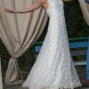 Vestido de novia de macramé hecho por Francisca Chicioada