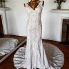 Vestido de novia en venta de encaje marca Rosa Clará