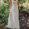 Vestido de novia Karyn Coo de seda natural