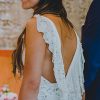 Vestido de novia Karyn Coo de seda natural
