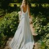 Vestido de novia 100% seda hecho por Sandra Bravo