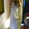 Vestido de novia de seda marca Francisca Chicioada