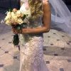 Vestido de novia de encaje Luz Edwards
