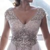 Vestido de novia de pedrería a la venta