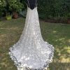 Vestido de novia de macramé marca Punto Clave