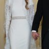 Vestido de novia de crepe marca Luz Edwards