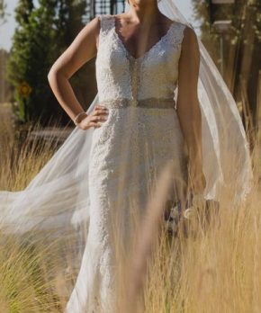 Vestido de novia de la diseñadora Angelina Faccenda