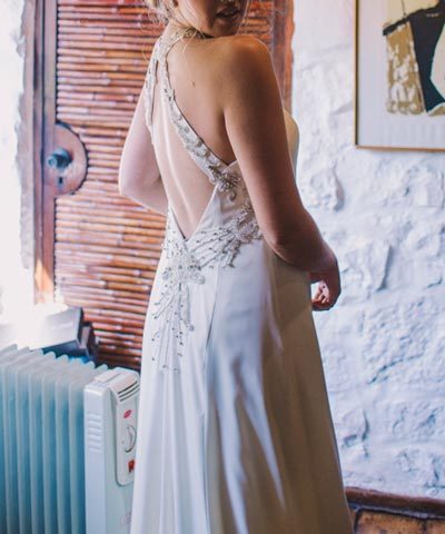 Vestido de novia hecho por Sofía Larraín