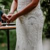 Vestido de novia con pedrería en venta