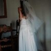 Vestido de novia hecho por Carmen Zuñiga
