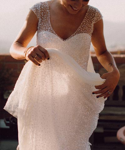 Exclusivo vestido de novia hecho por la australiana Anna Campbell |  